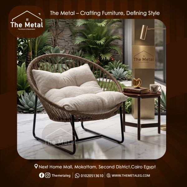 Lusso Rope Lounger | Best Luxury Modern Outdoor & Indoor Chair