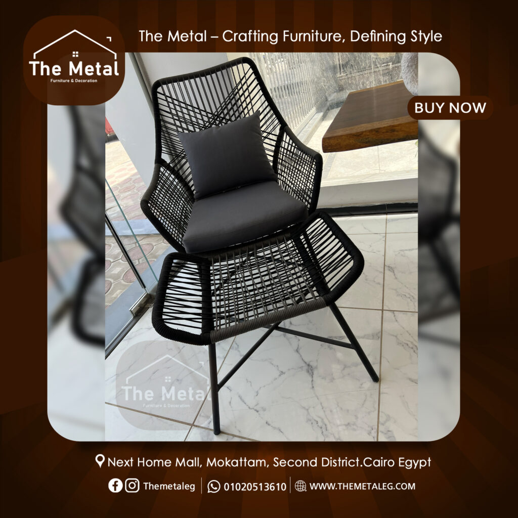 Noir Nest Chair | Best Luxury Modern Out-Door & Accent Armchair