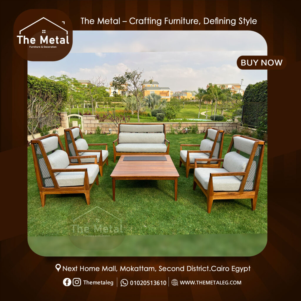 Urban Outdoor Set | Premium Teak Wood Garden Furniture 2026