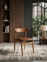 كرسي طعام ليرا الفاخر - Lyra Dining Chair - Image 2