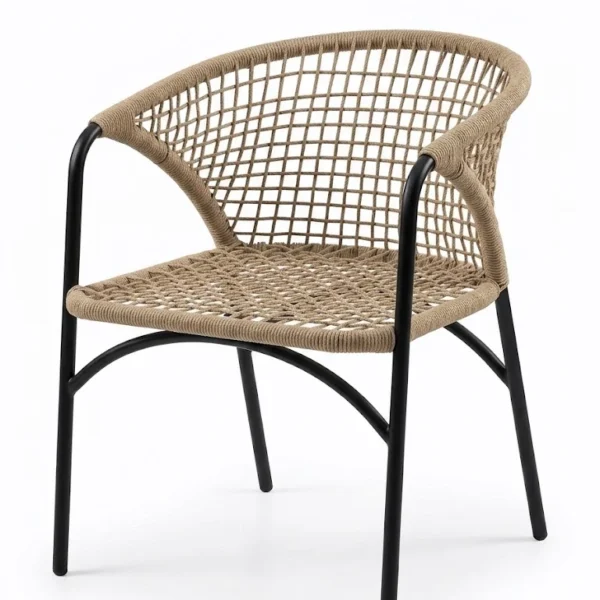 Corda Outdoor Chair كرسي كوردا الخارجي (فوتيه مودرن حبل)