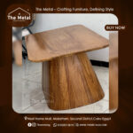Vera Wooden Side Table | Best Luxury Solid Wood Coffee End Table
