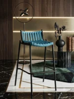 كرسي بار سيان ويف المودرن – Cyan Wave Bar Stool