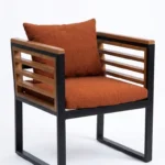 Verdant Wood & Metal Chair كرسي فيردانت الخشبي والمعدني الفاخر