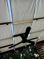 برجولة مودرن بإضاءة مدمجة | Modern Pergola with Integrated Lighting
