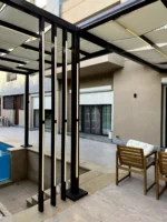 برجولة مودرن بإضاءة مدمجة | Modern Pergola with Integrated Lighting - Image 16